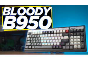 Огляд ігрової клавіатури A4Tech Bloody B950 RGB Warrior Grey