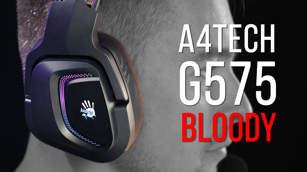 A4Tech G575 Bloody! Краща ігрова гарнітура? Огляд.