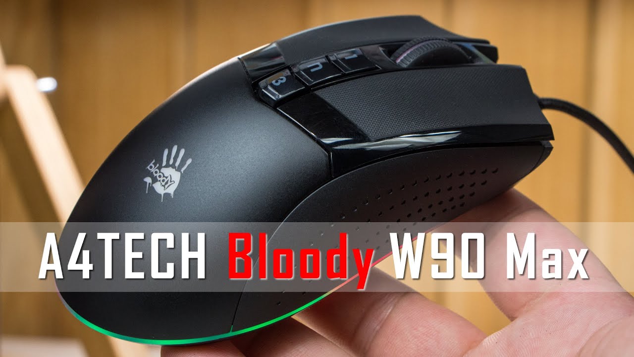 Bloody W90 Max від A4Tech - враження і огляд ігрової мишки