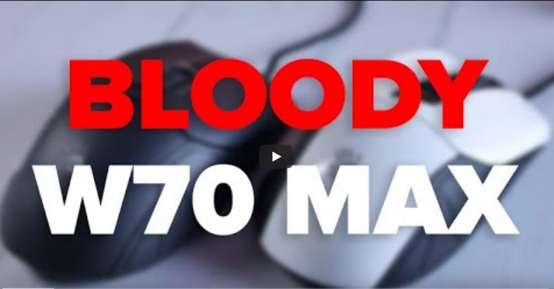 Bloody W70 MAX! Крута ігрова мишка від A4Tech.