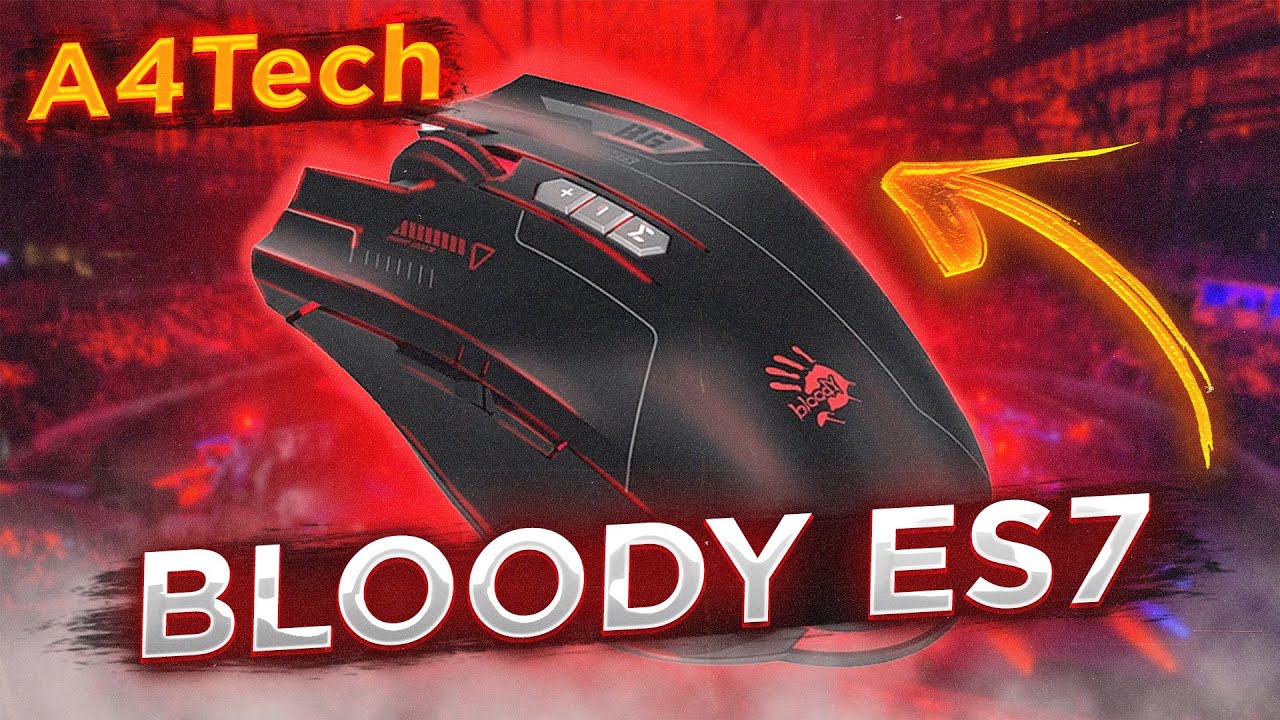 A4Tech Bloody ES7. Бюджетна ігрова мишка.