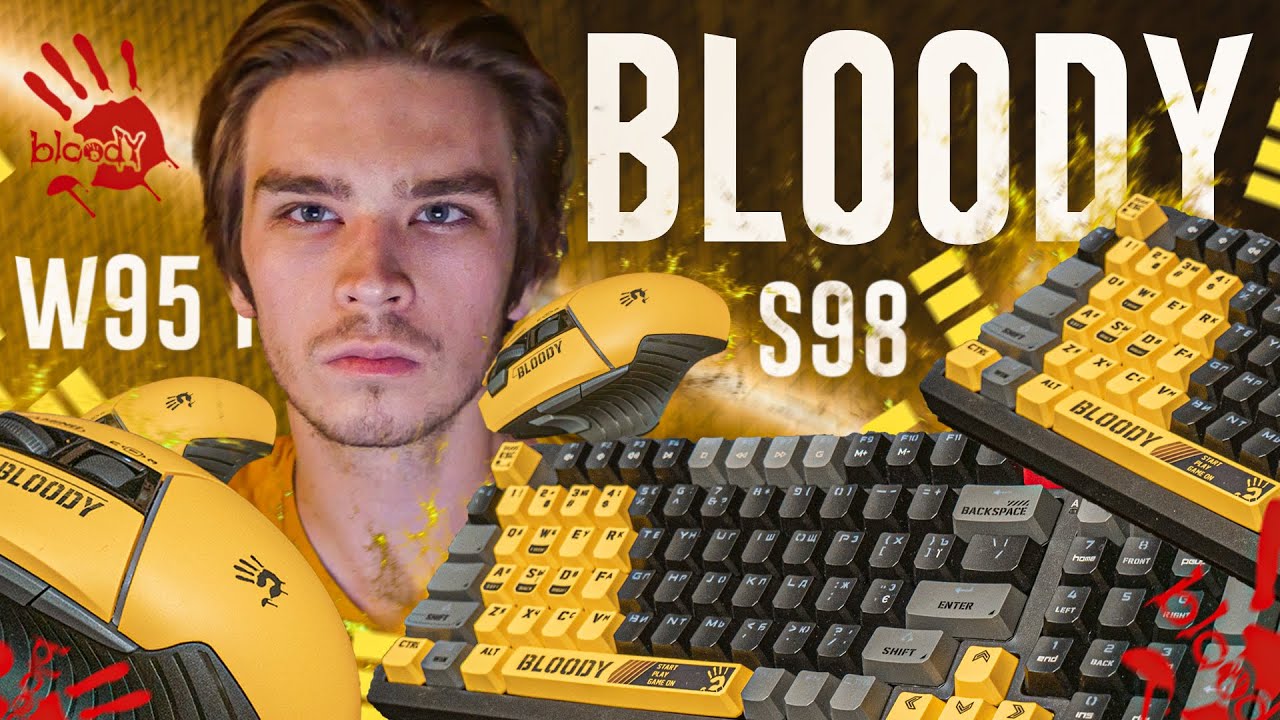 ІДЕАЛЬНИЙ СЕТАП ГЕЙМЕРА \ Огляд Bloody S98 та W95 Max